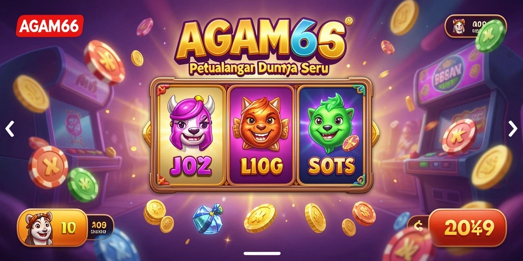 Gameplay seru dan menarik dari AGAM66 di dunia Slot.