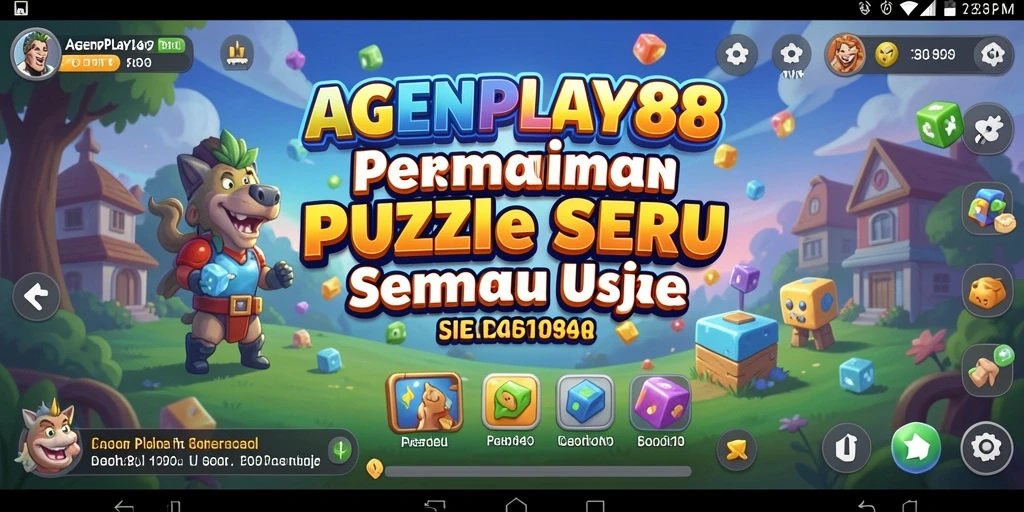 Screenshot gameplay AGENPLAY88 menampilkan puzzle yang menantang dan grafis yang menarik.