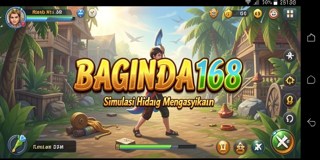 Tampilan aksi gameplay menarik dari BAGINDA168.