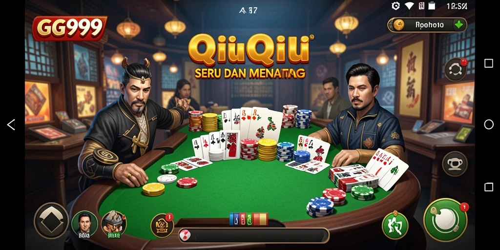 Tampilan gameplay seru dan kompetitif dalam GG999.