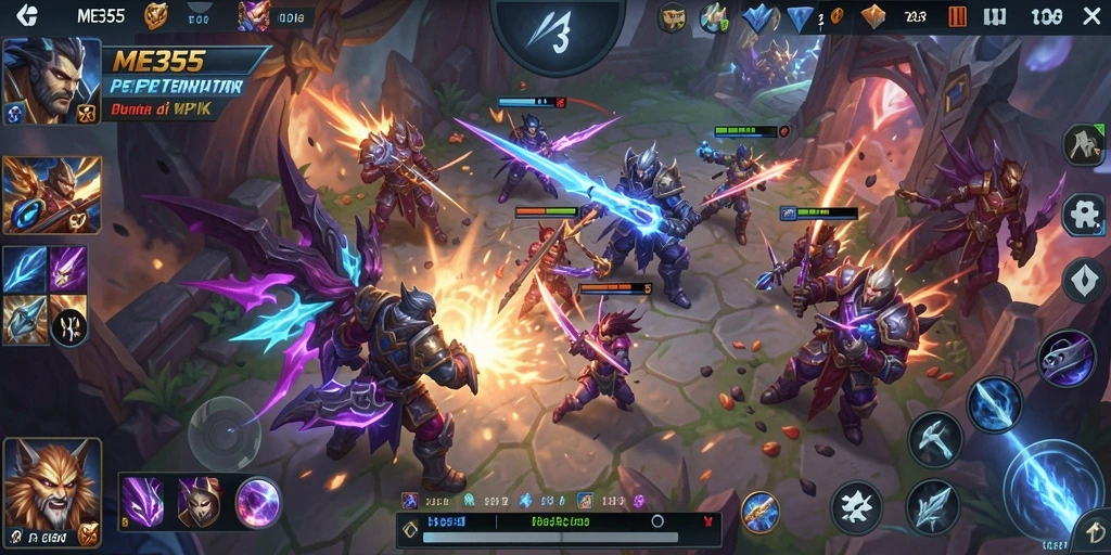 Gameplay menarik dalam pertempuran seru ME355.