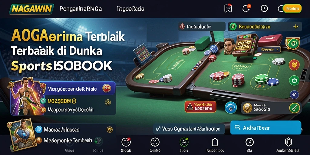 Screenshot utama NAGAWIN menampilkan antarmuka taruhan yang menarik.