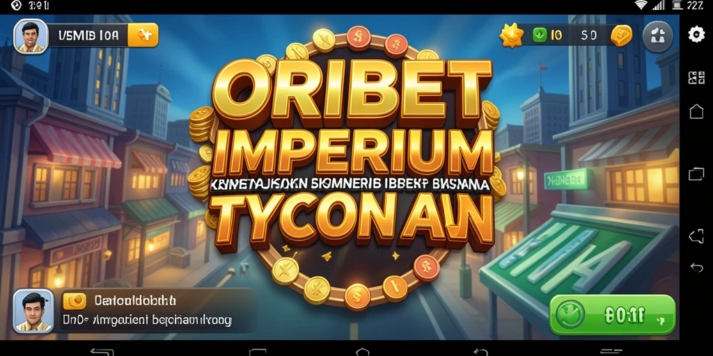 Gameplay seru dalam ORIBET yang menunjukkan pengelolaan bisnis.