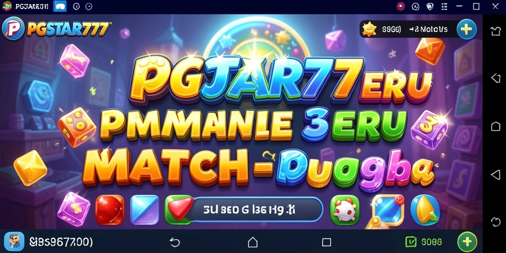 Tampilan gameplay seru dari PGSTAR777, penuh warna dan tantangan.