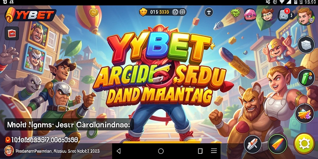 Screenshot gameplay YYBET yang menampilkan aksi seru dan tantangan Arcade.