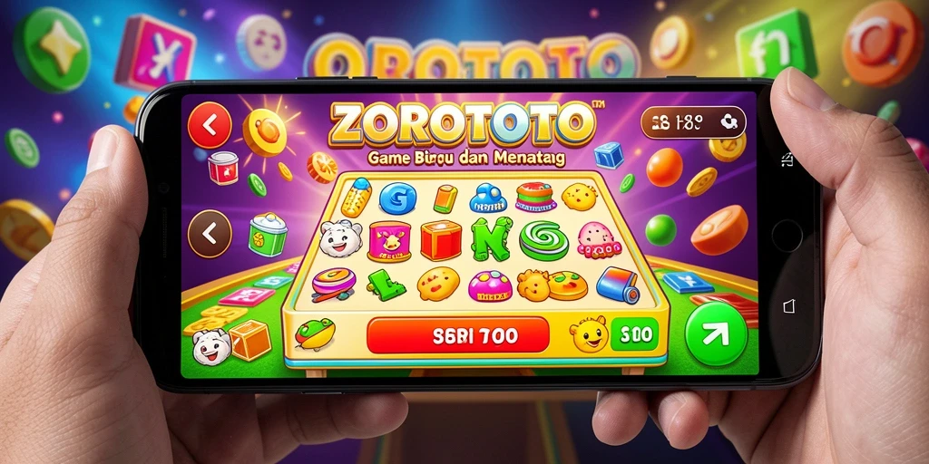 Tampilan seru dari permainan Bingo dalam ZOROTOTO